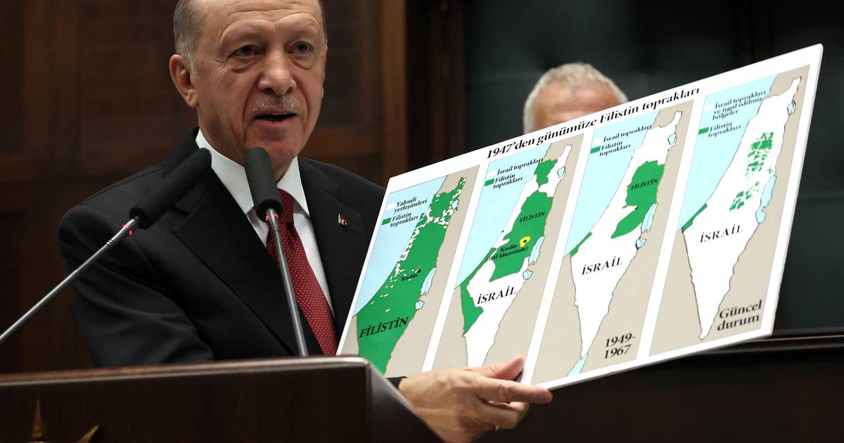 Como na Ucrânia, Erdogan quer ser mediador decisivo entre Israel e o Hamas