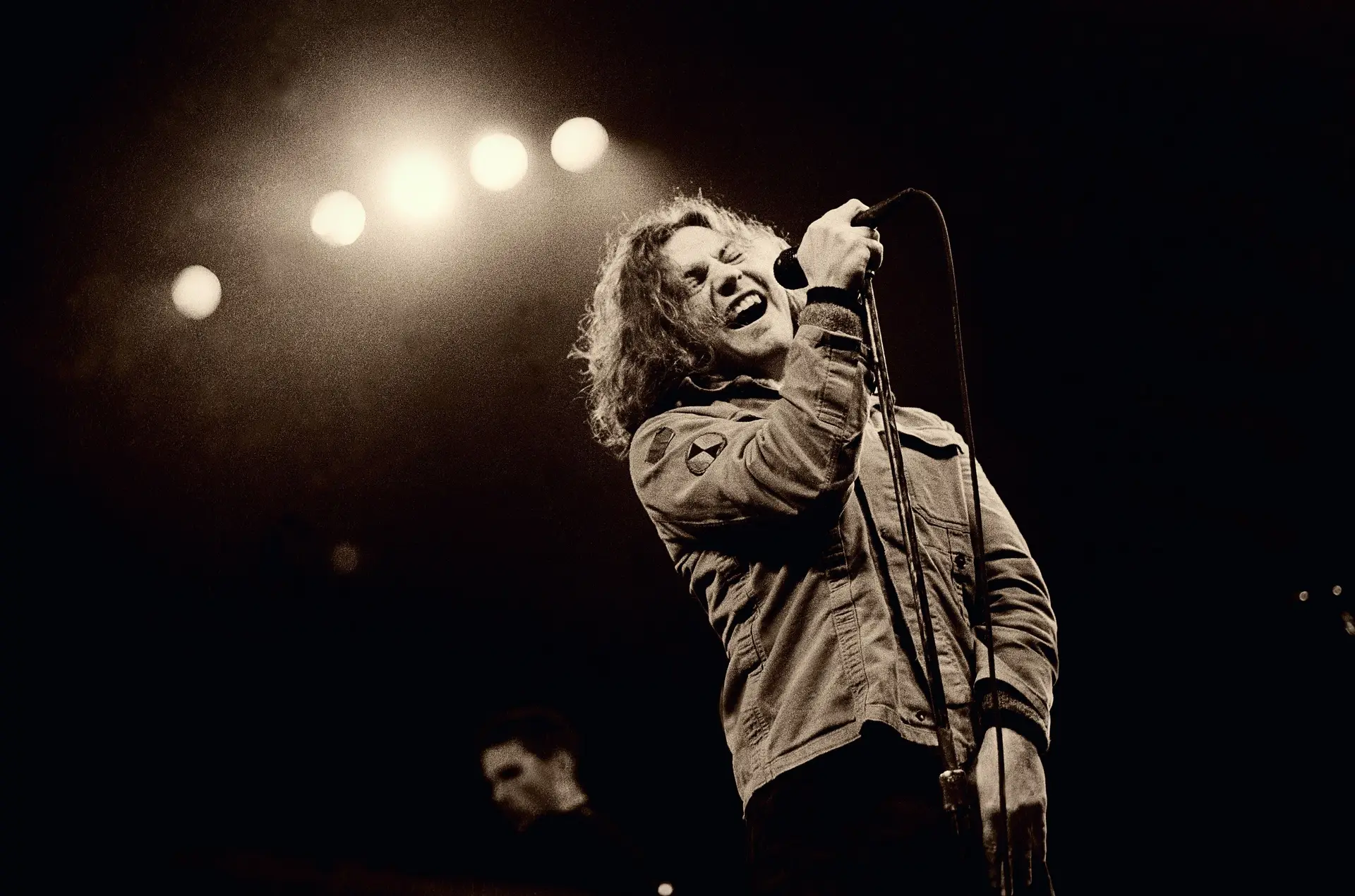 Eddie Vedder, dos Pearl Jam, em 1993