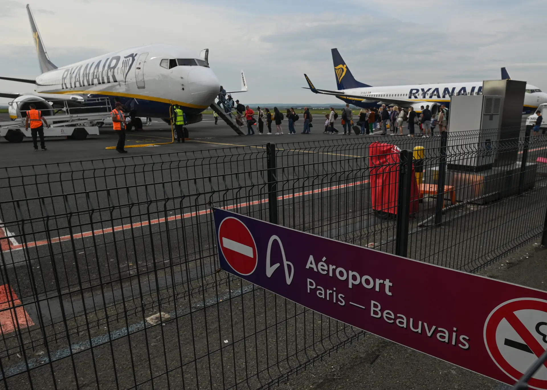 Aeroporto de Beauvais, em junho de 2023