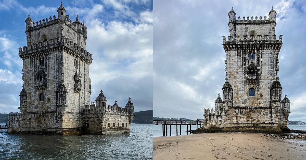 “Pedras partidas, molhes erodidos e juntas sem argamassa”: a emblemática Torre de Belém está a ser ameaçada pela subida no nível do mar