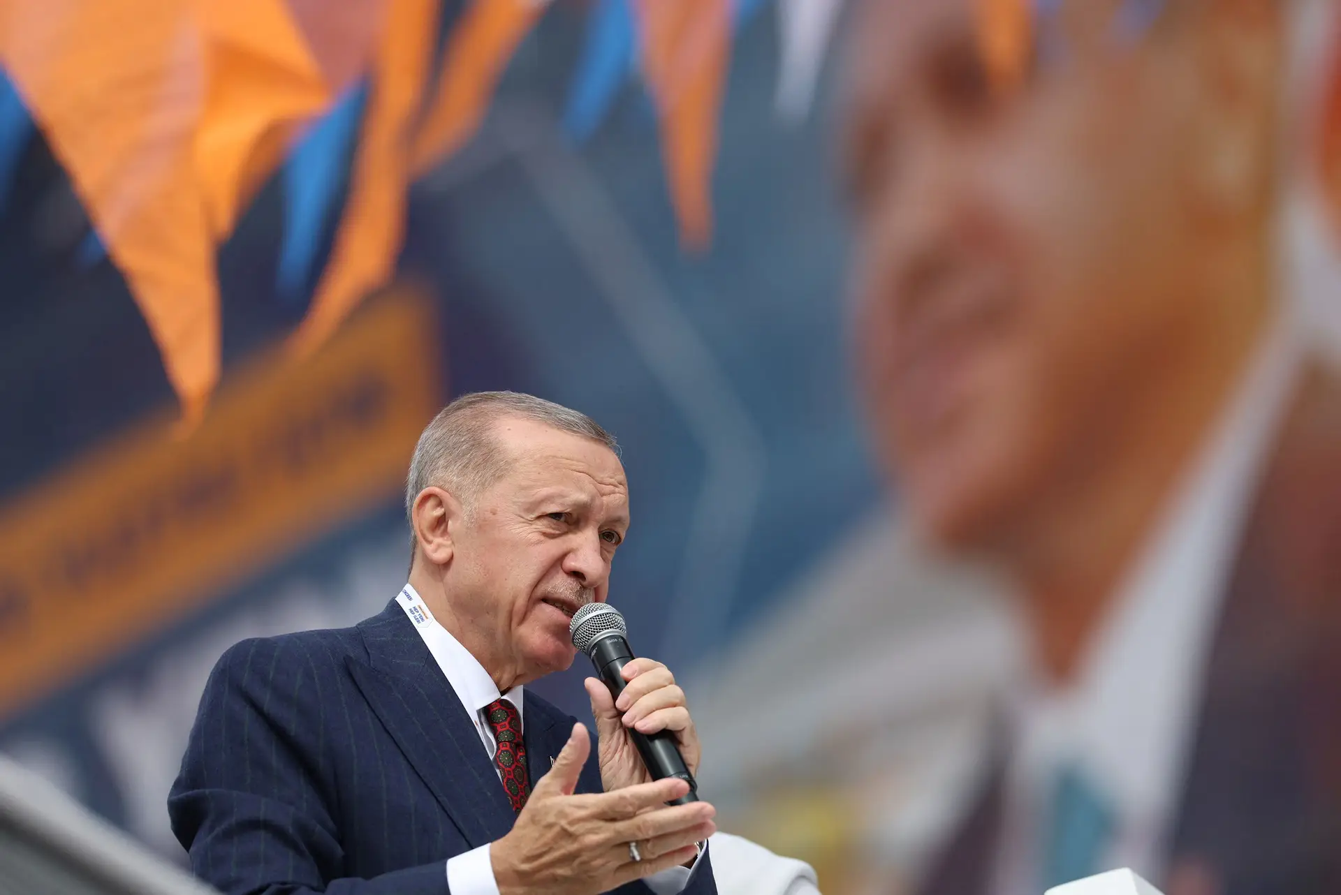 Presidente turco Recep Tayyip Erdogan