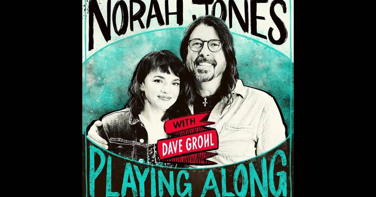 Dave Grohl foi a um podcast com Norah Jones e o resultado foi uma hora de raridades dos Foo Fighters