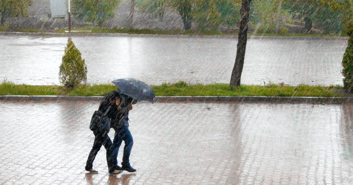 Depressão traz chuva, granizo e trovoada ao continente desde quarta-feira até domingo