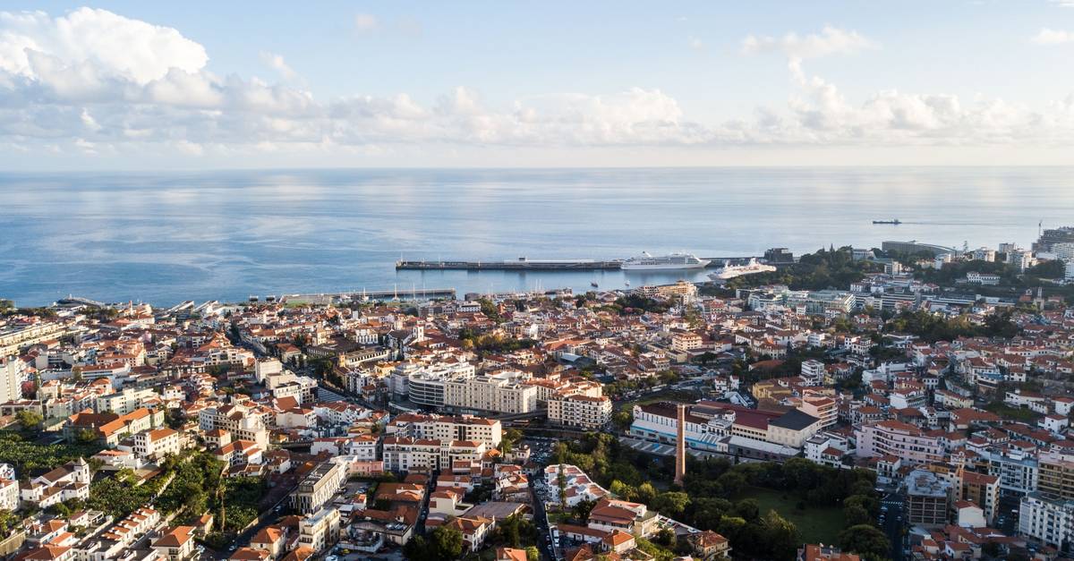 Na Madeira, o apagão foi visto ao longe