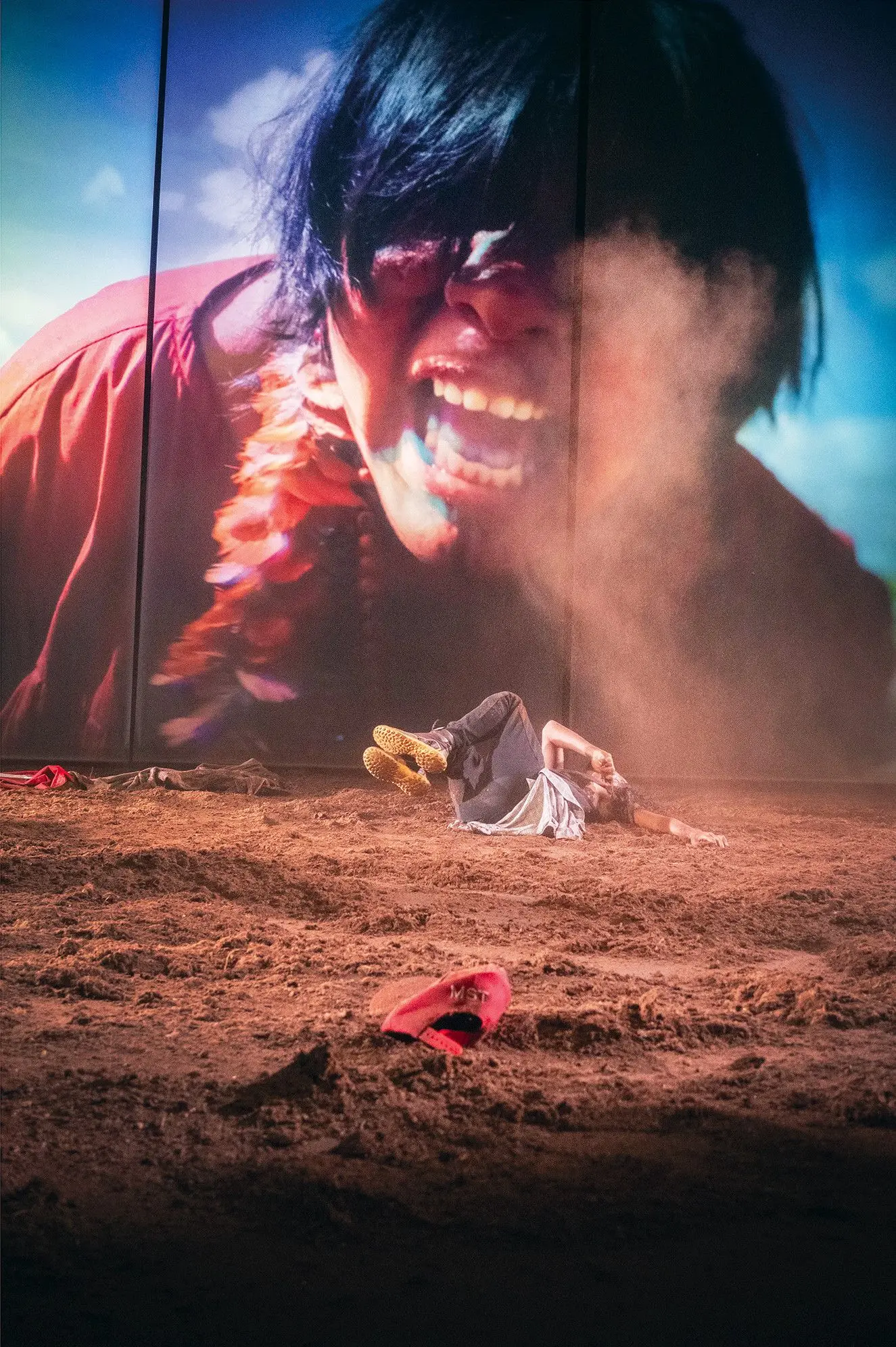 “Antígona na Amazónia”, de Milo Rau, parte da recriação do massacre do Eldorado dos Carajás, no Pará, em 17 de abril de 1996