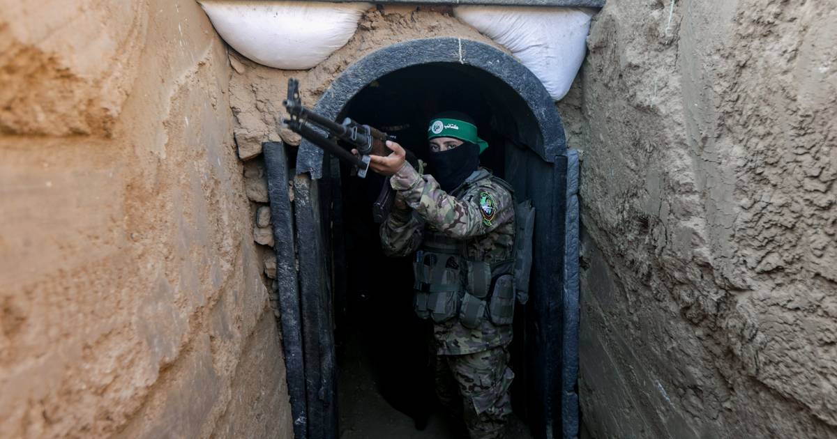Túneis do Hamas: uma linha da frente invisível