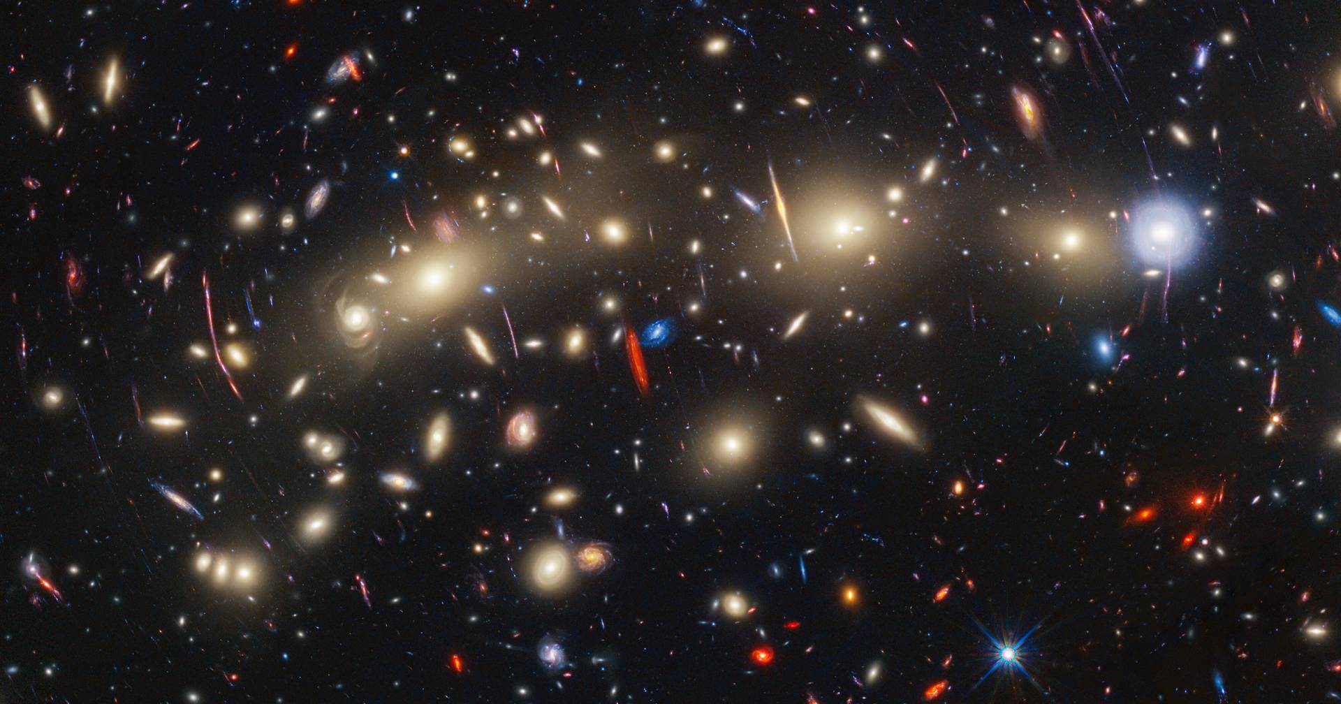 James Webb and Hubble have teamed up to get the “most colorful view” of the universe