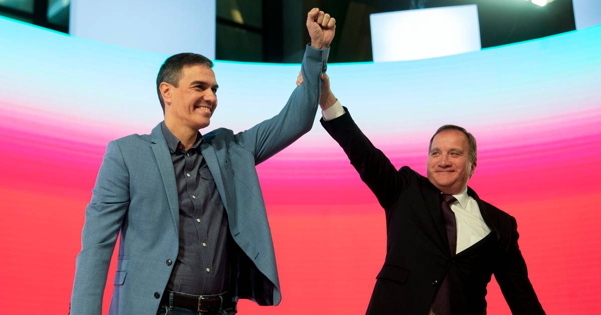 Sánchez manda abraço ao “grande companheiro” Costa e promete ajudar PS a ganhar eleições de março