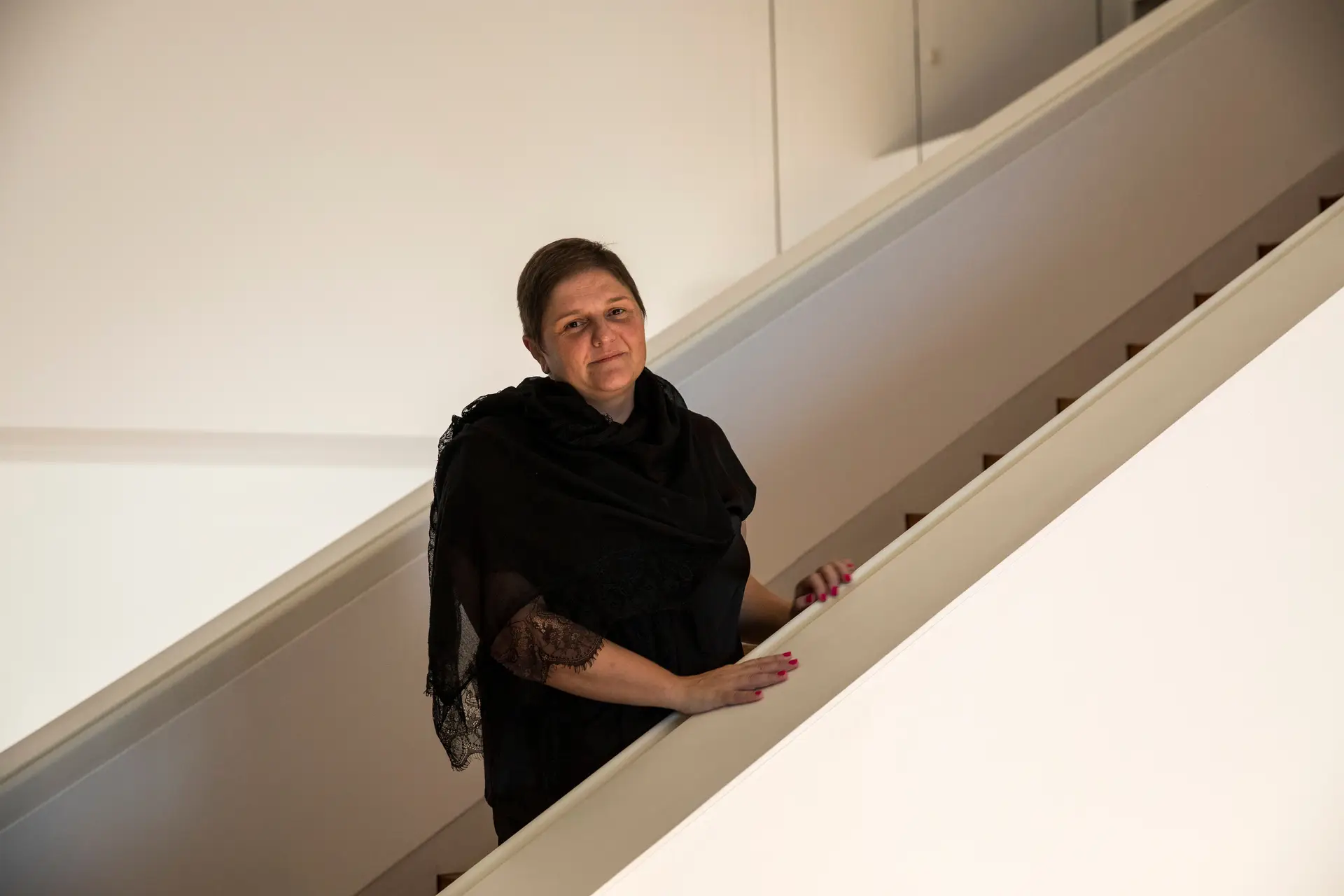 Márcia de Sousa, a diretora do MUDAS – Museu de Arte Contemporânea da Madeira