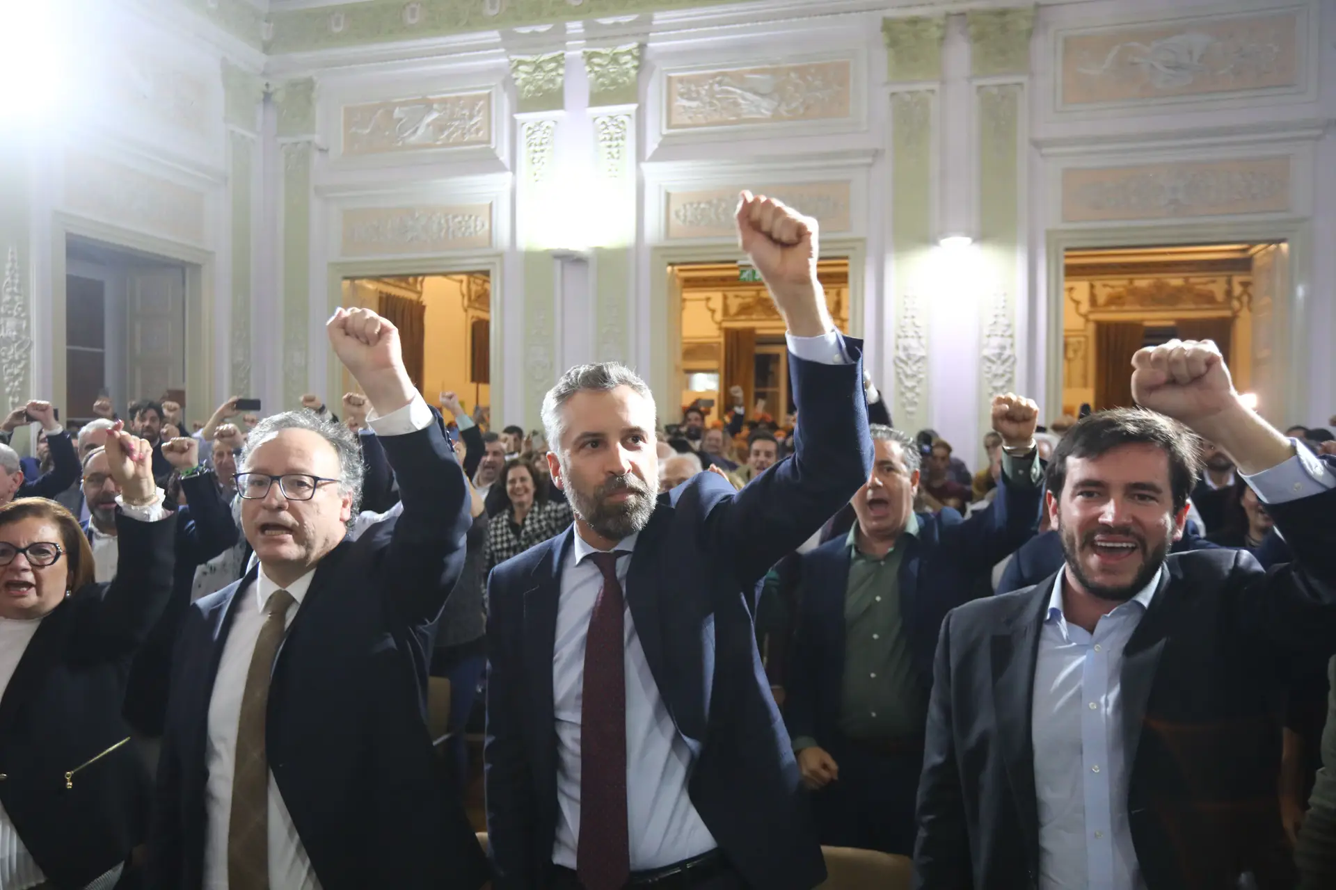 Pedro Nuno Santos na apresentação da candidatura a secretário-geral do PS