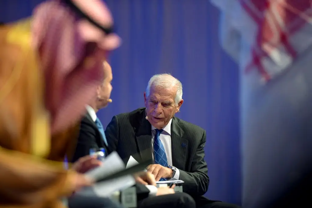 Josep Borrell foi um dos oradores na conferência Diálogo de Manama