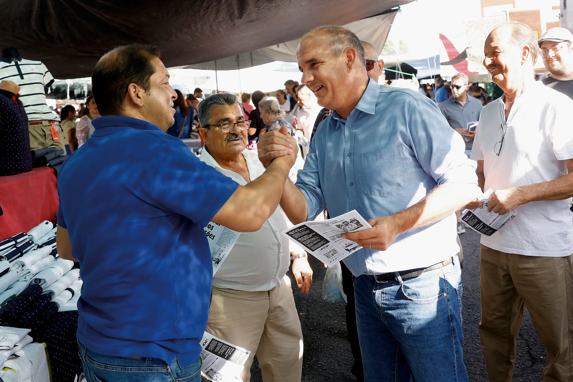 Já em pré-campanha, o secretário-geral do PCP tem apostado nas ações de rua