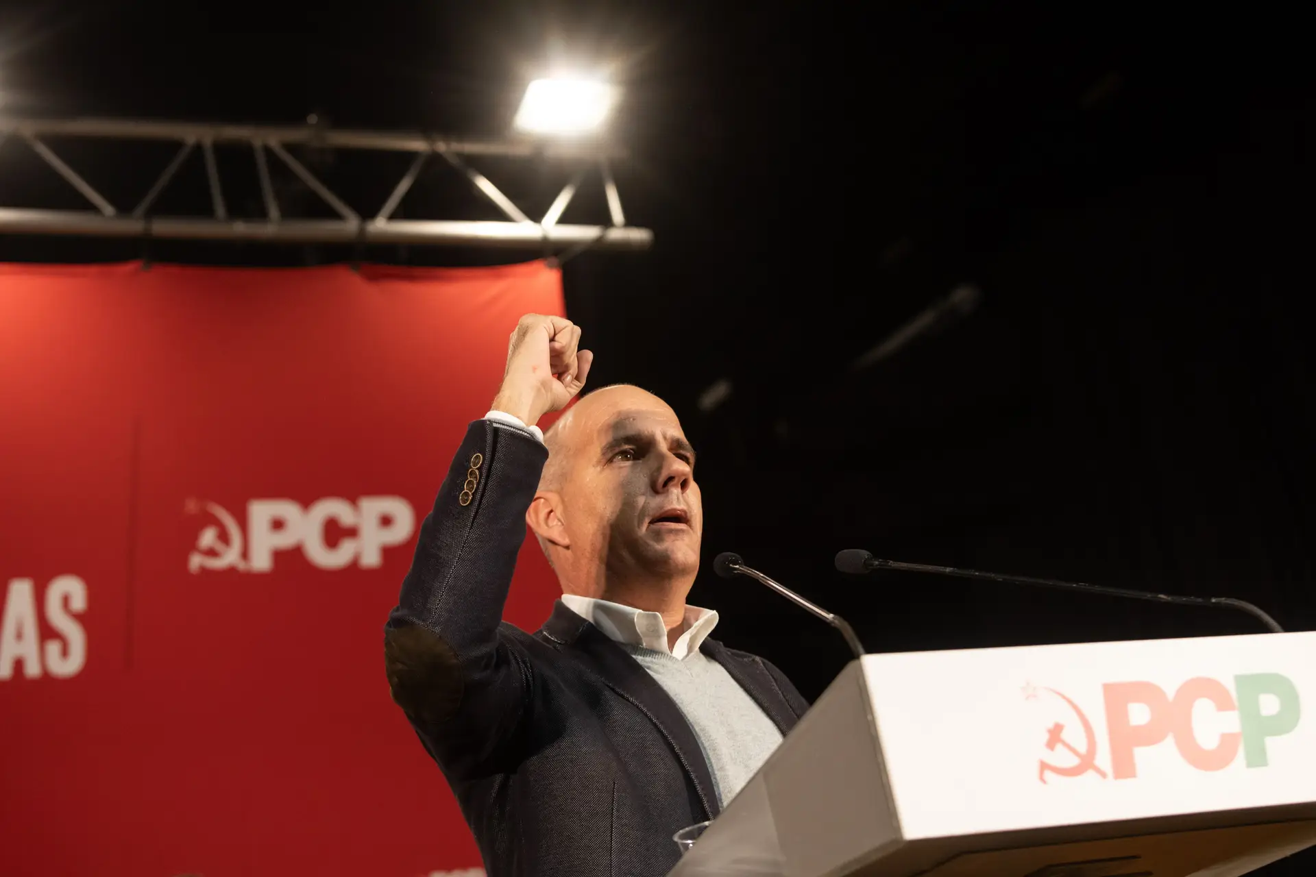 Paulo Raimundo procura voto entre as pessoas “desiludidas, indignadas e descrentes”