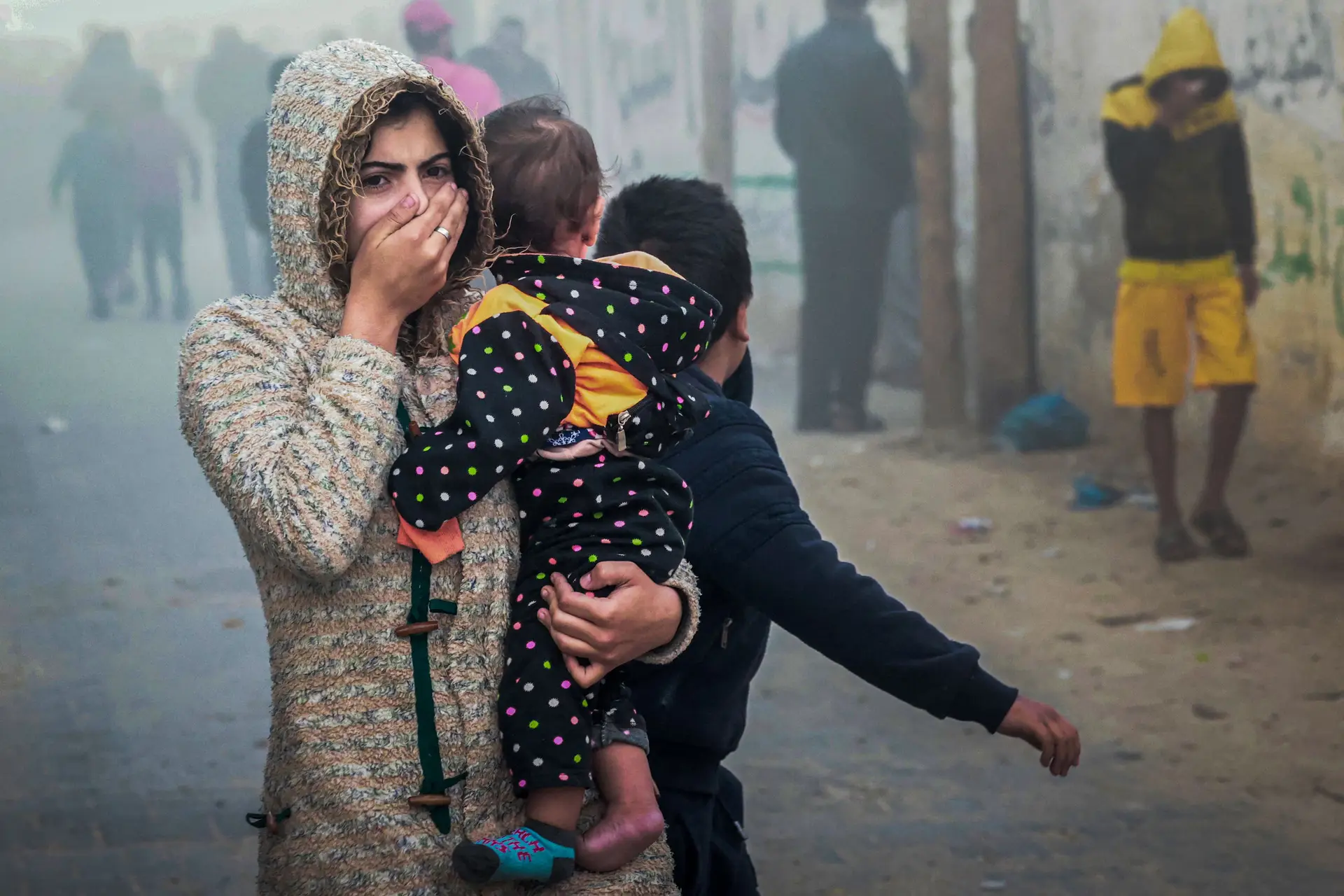 Mais de dois terços das mortes declaradas em Gaza são mulheres e crianças