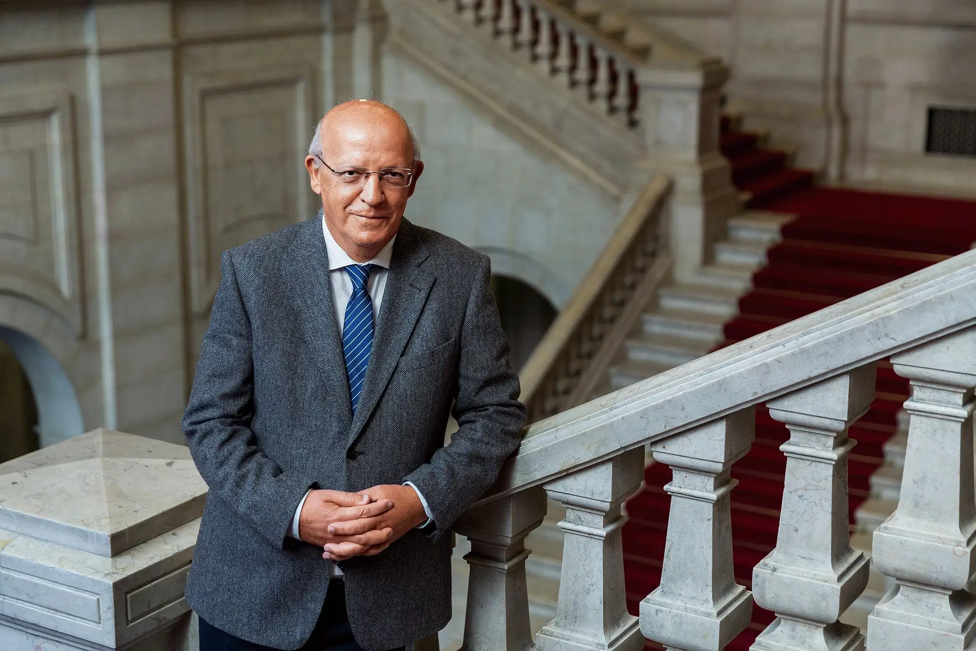 Augusto Santos Silva, fotografado no Parlamento, foi candidato do PS pelo círculo fora da Europa. Foto Ana Baião