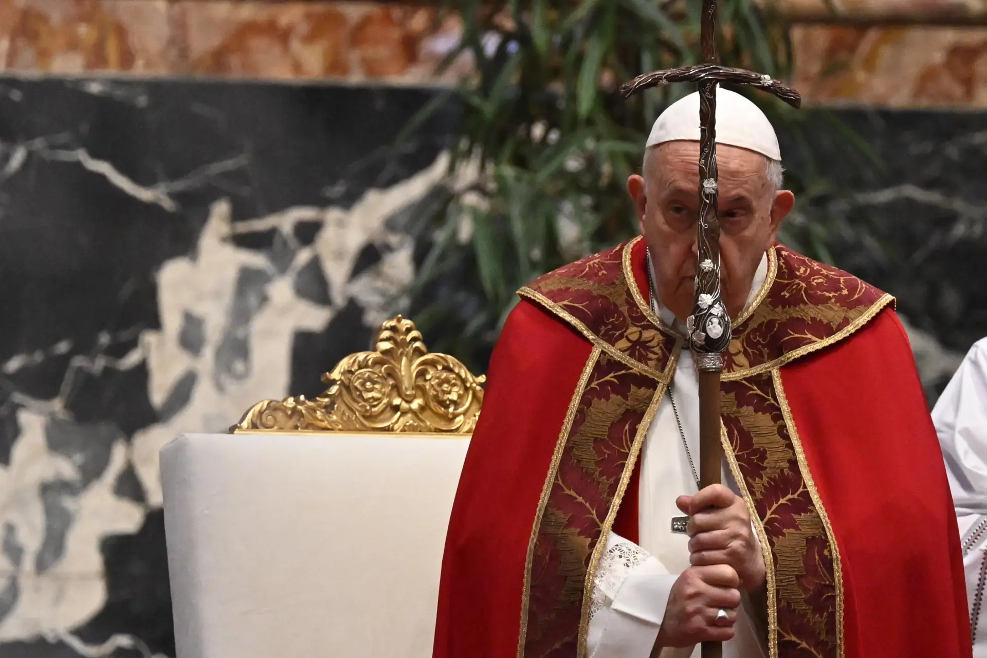 Papa Francisco celebra missa no Vaticano