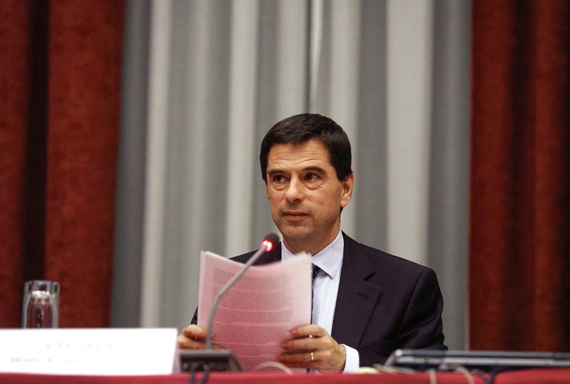 Vítor Gaspar, ministro das Finanças do Governo PSD/CDS, liderado por Pedro Passos Coelho, anunciou no final de 2012 um “enorme aumento de impostos” FOTO Alberto Frias