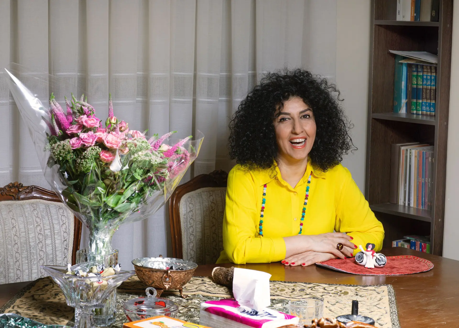 Narges Mohammadi foi uma das figuras eleitas este ano pela redação do Expresso