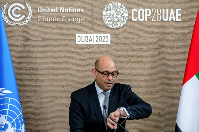 Simon Stiell, head of the United Nations for climate affairs, welcomed the arrival of the agreement. MARTIN DIVISEK