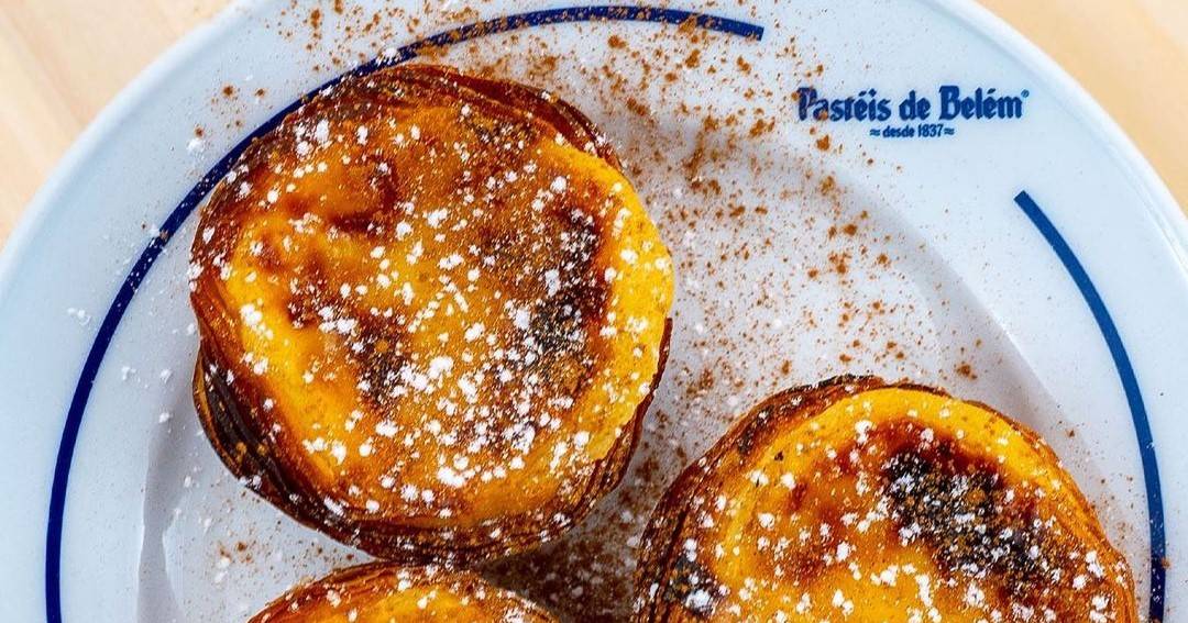Pastéis de Belém considerados os melhores doces do mundo em 2023 pela plataforma 