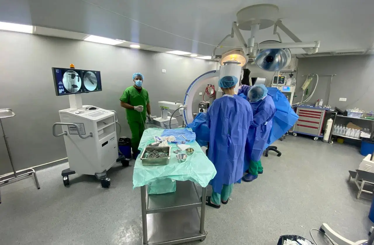 Hospital al-Awda, na Faixa de Gaza
