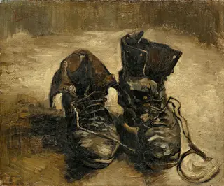 <span class="arranque">CAMINHO</span> “O Par de Sapatos”, Vincent van Gogh, 1886, Museu Van Gogh, Amesterdão <span class="creditofoto">D.R.</span>