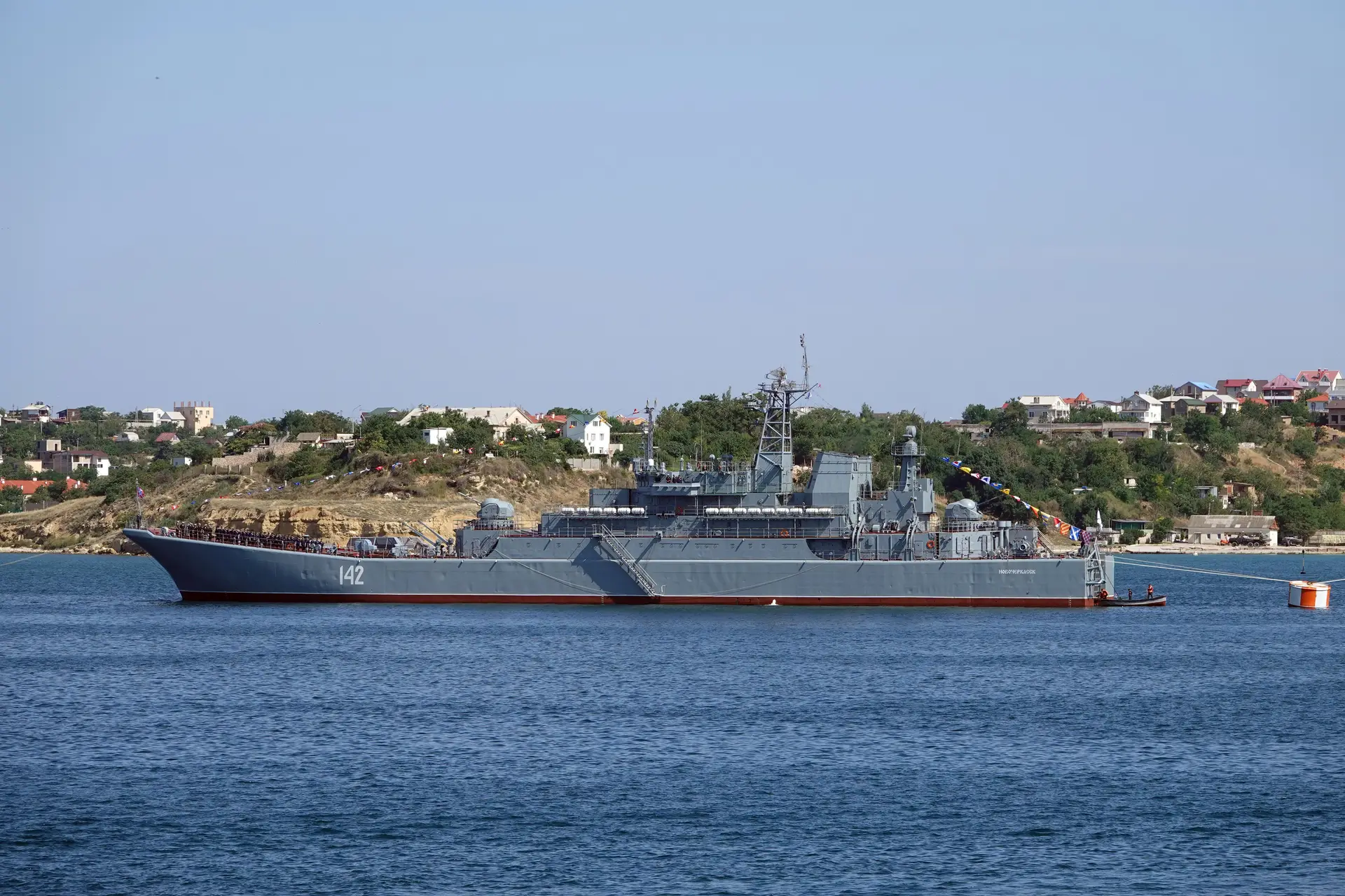 Navio russo Novocherkassk, em 2019