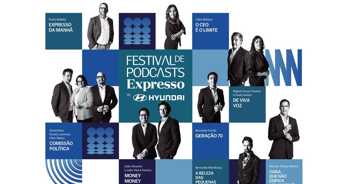 Festival de Podcasts com a presença de Marcelo Rebelo de Sousa, Pedro Nuno Santos, Luís Montenegro e muitos outros convidados