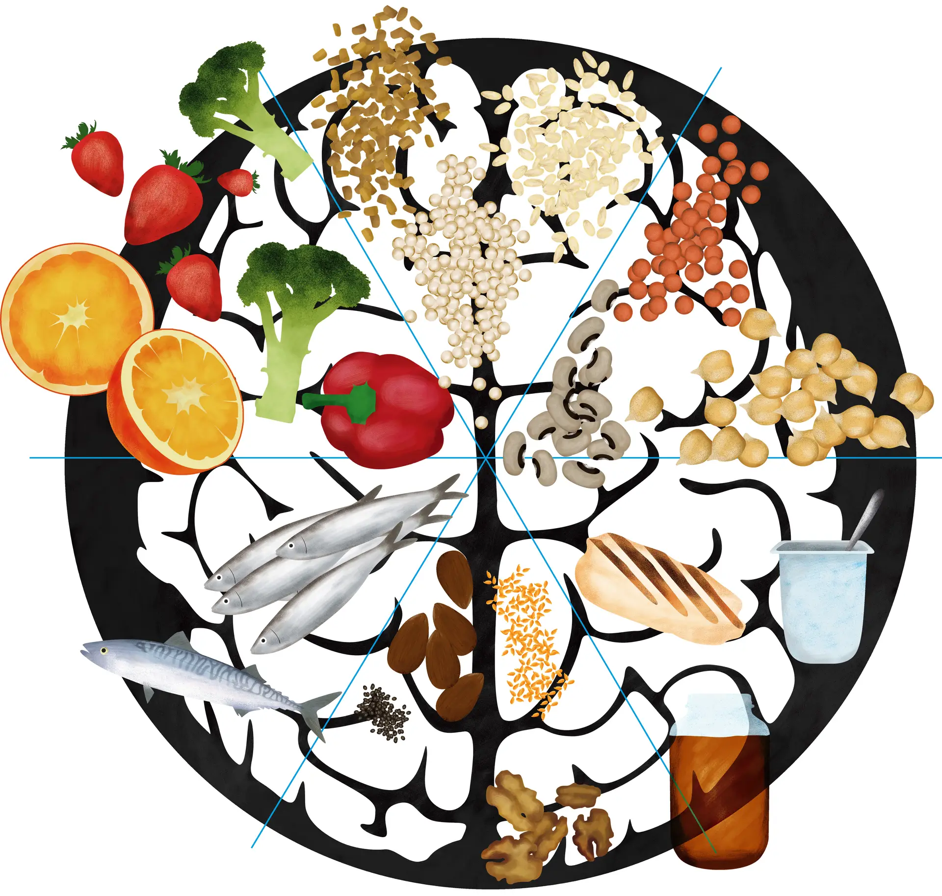 A alimentação pode influenciar a saúde mental. Saiba quais são os alimentos mais benéficos