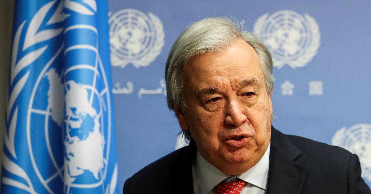 Guterres pede “máxima contenção” e defende que é “hora de recuar do abismo”