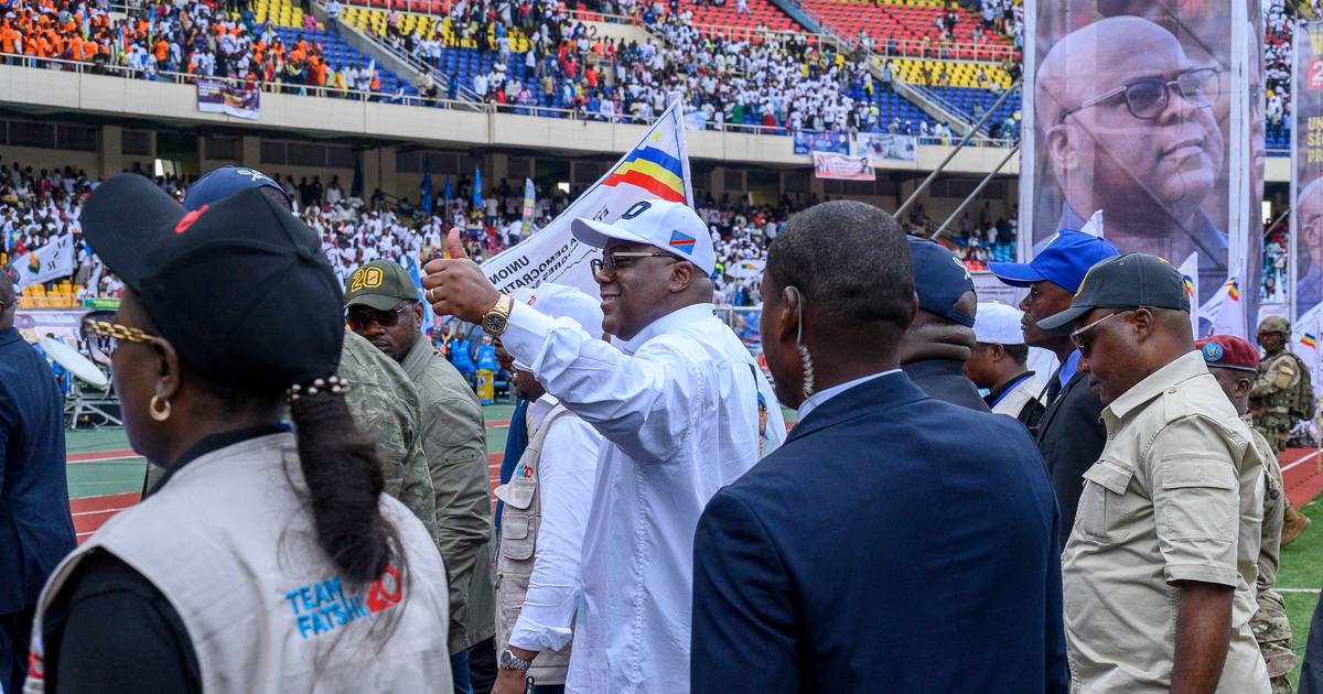 Félix Tshisekedi reeleito como presidente da República Democrática do Congo com 73,34% dos votos