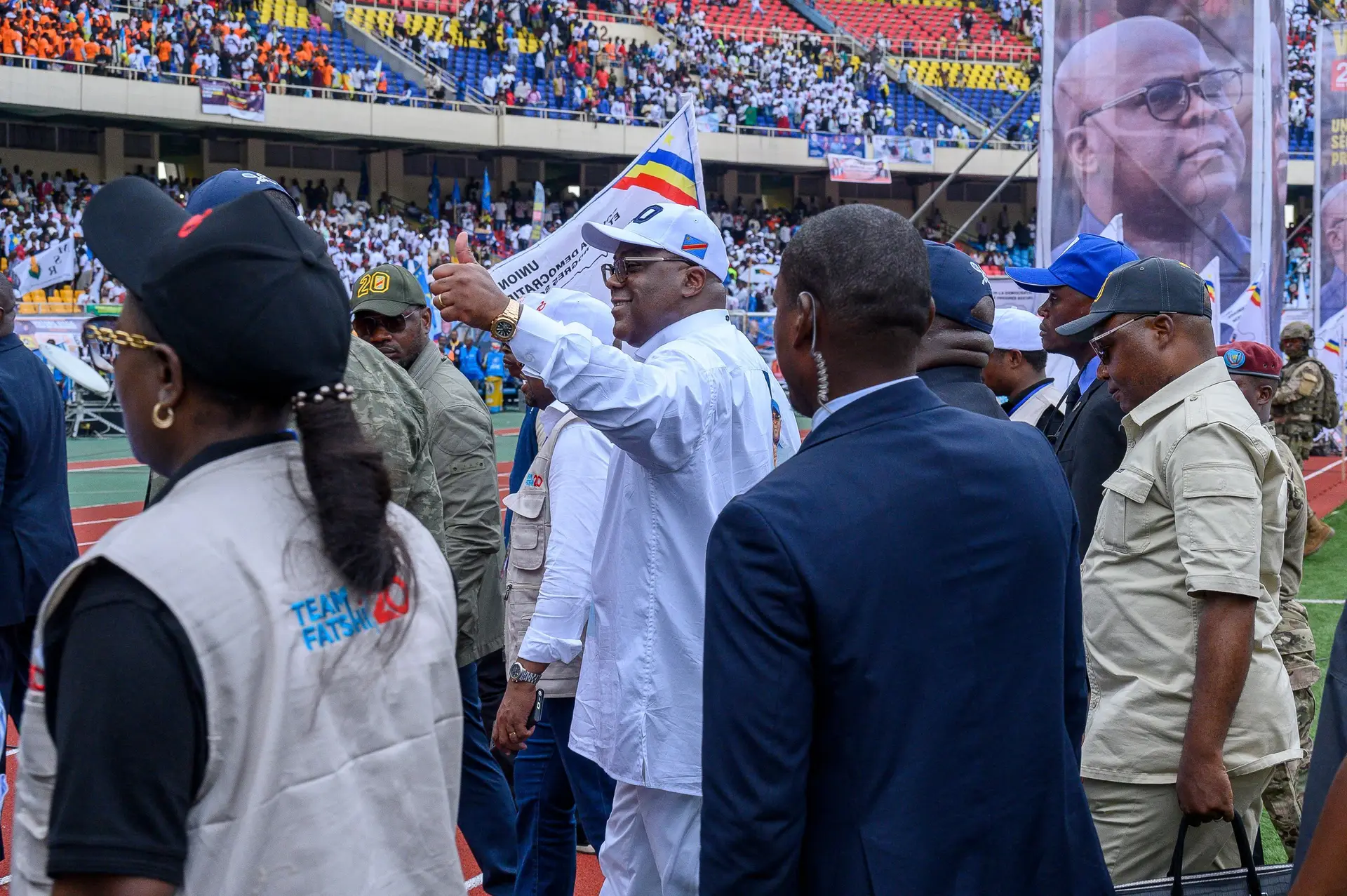 Félix Tshisekedi reeleito como presidente da República Democrática do Congo com 73,34% dos votos
