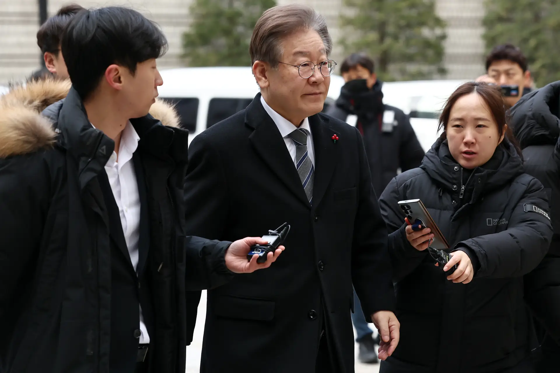 Lee Jae-myung, líder do Partido Democrático da Coreia do Sul