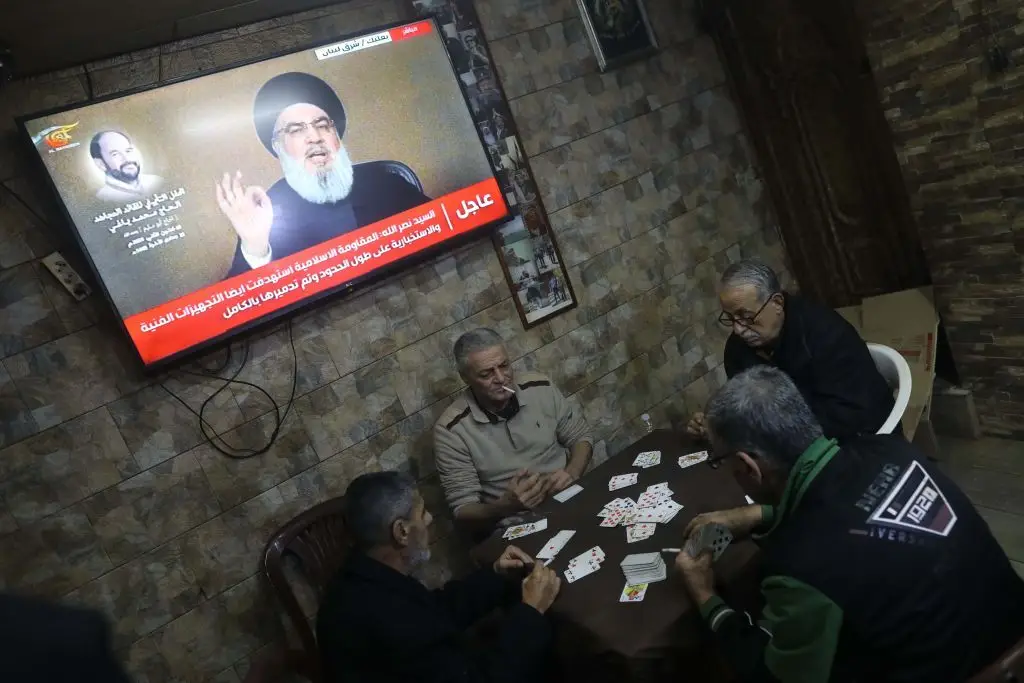 No campo de refugiados palestinianos de Al-Burj, nos subúrbios sul de Beirute, o discurso de Hassan Nasrallah não desperta interesse
