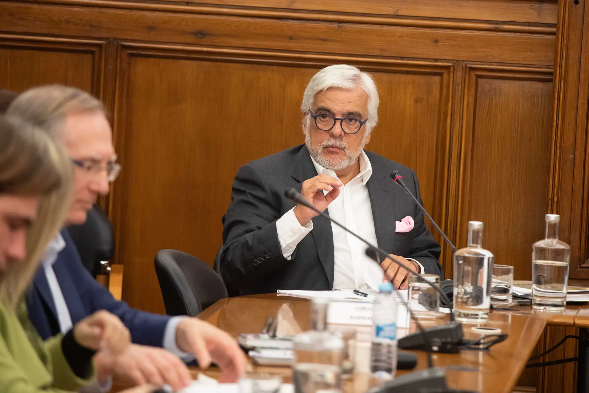 José Paulo Fafe Presidente da Comissão Executiva da Global Media na audição da Comissão da Cultura, Comunicação, Juventude e Desporto na sequência da crise na Global Media, em Lisboa.