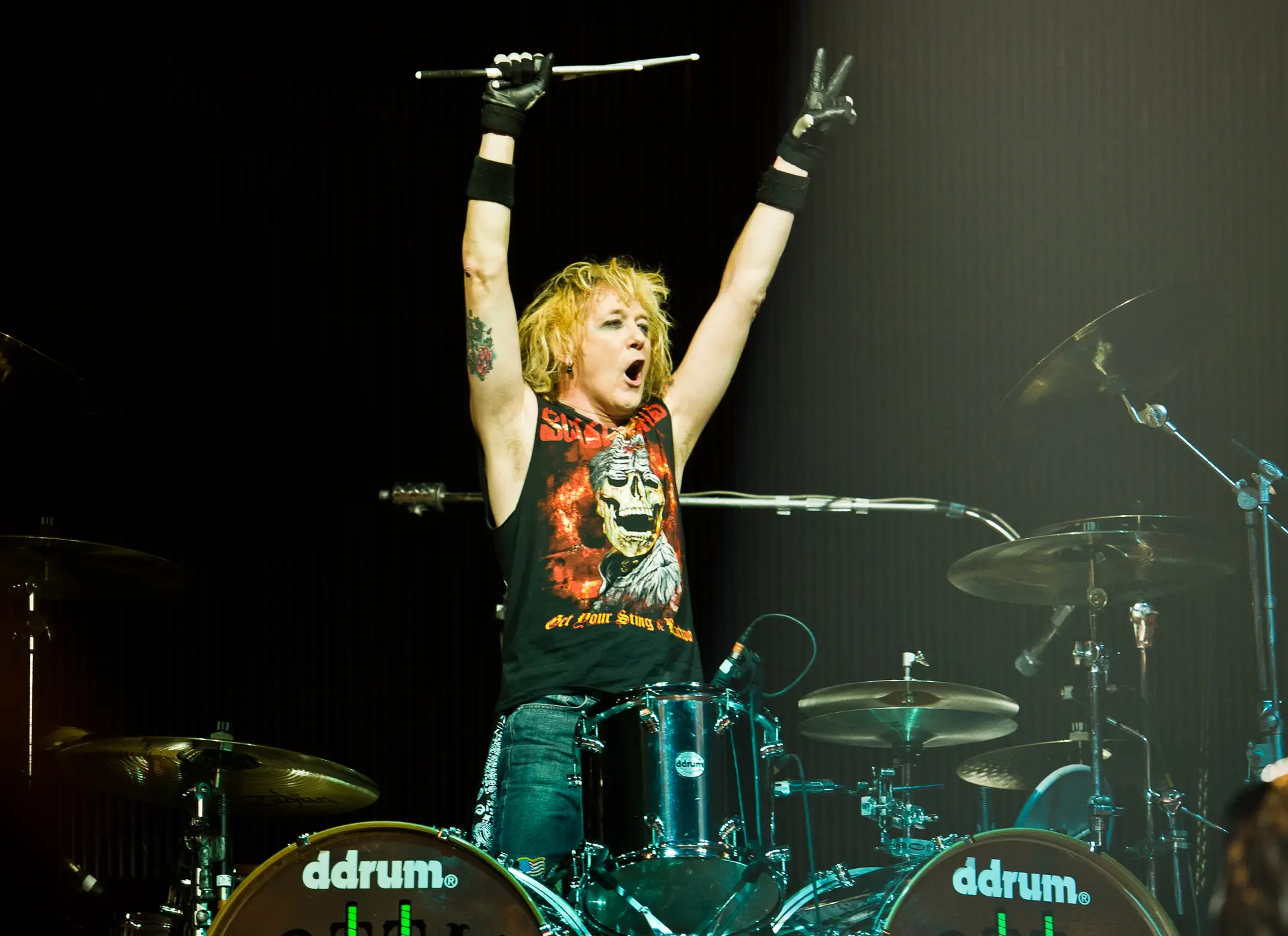 James Kottak, baterista dos Scorpions, 61 anos