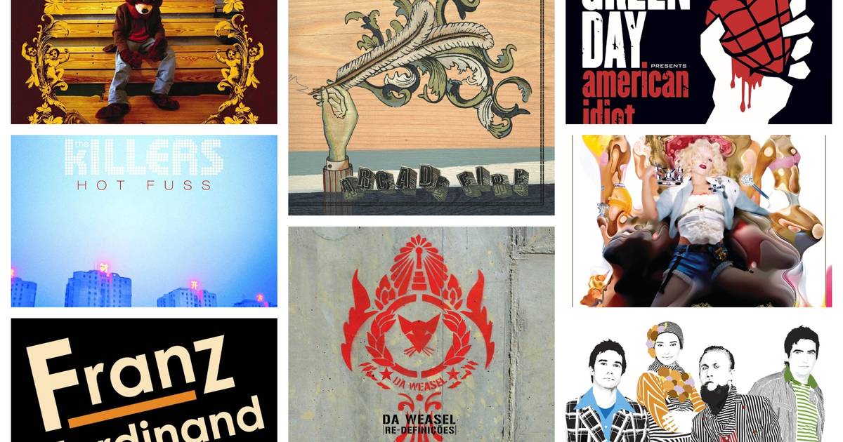 Estes álbuns já fazem 20 anos! Viagem à melhor música de 2004, um ano de ouro com Arcade Fire, Franz Ferdinand, Dave Grohl e Humanos