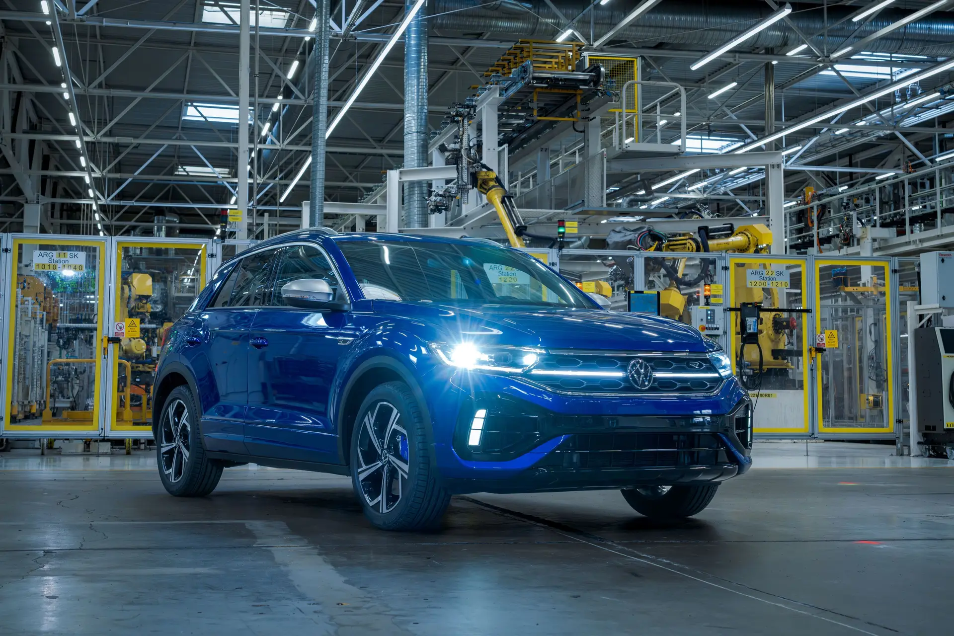 Volkswagen Autoeuropa produziu 220.100 carros em 2023