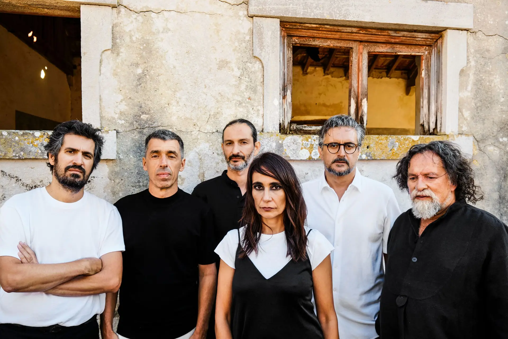 Cara de Espelho: Luís José Martins, Nuno Prata, Mitó, Pedro da Silva Martins e Carlos Guerreiro (esq.-dir.)