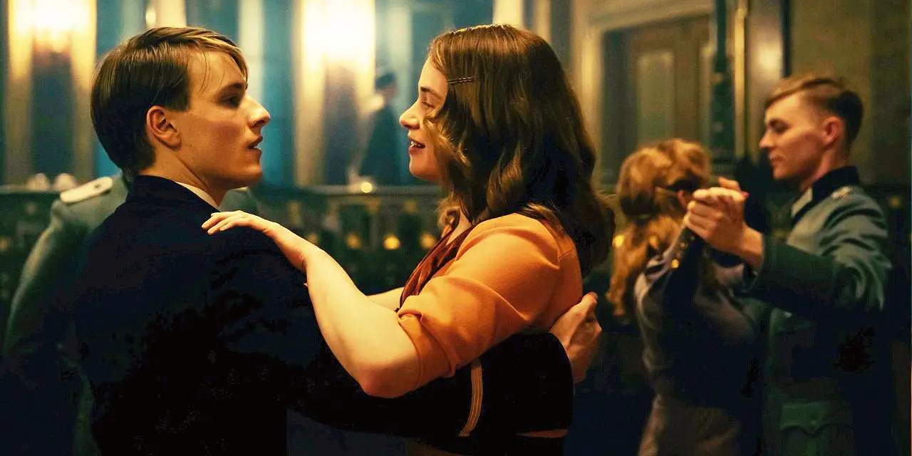 Louis Hofman e Luna Wedler em “O Falsificador”
