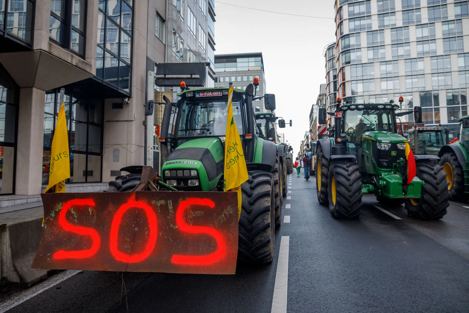 União Europeia: maná para travar protestos dos agricultores