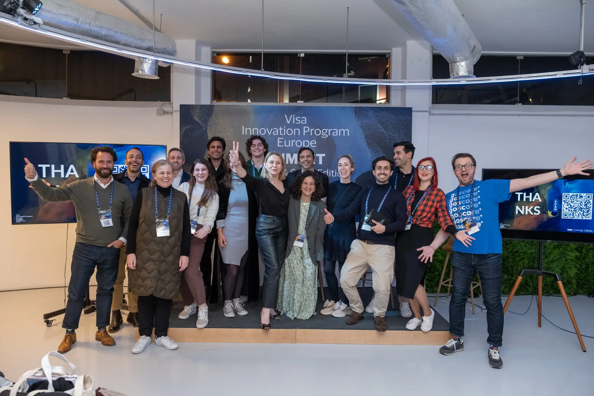 Evento Visa Innovation Program Europe Summit Portugal Edition que decorreu na Fintech House, em Lisboa