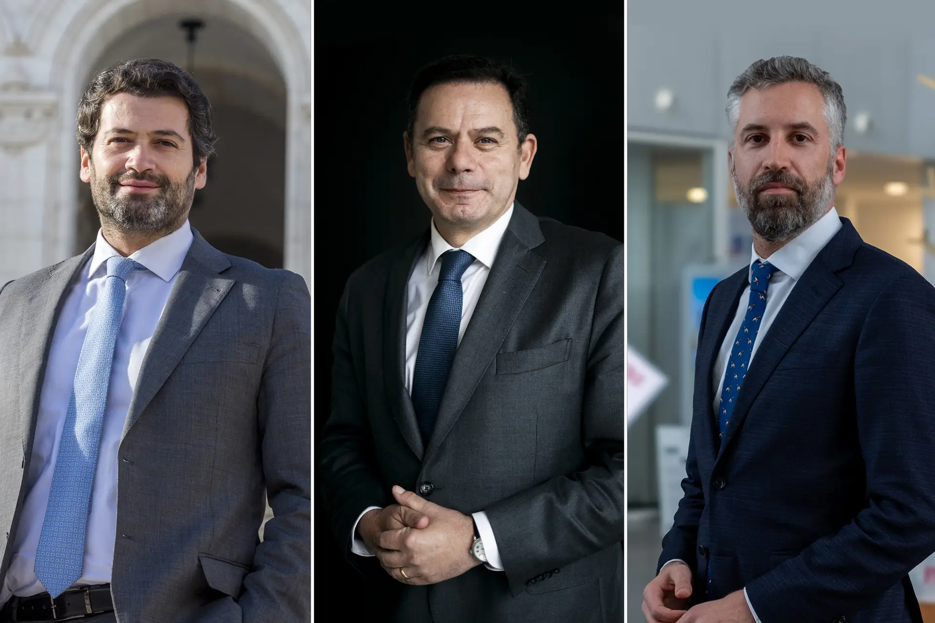 "Na cabeça de" Pedro Nuno, Montenegro e Ventura: o obstinado, o pragmático e o camaleão