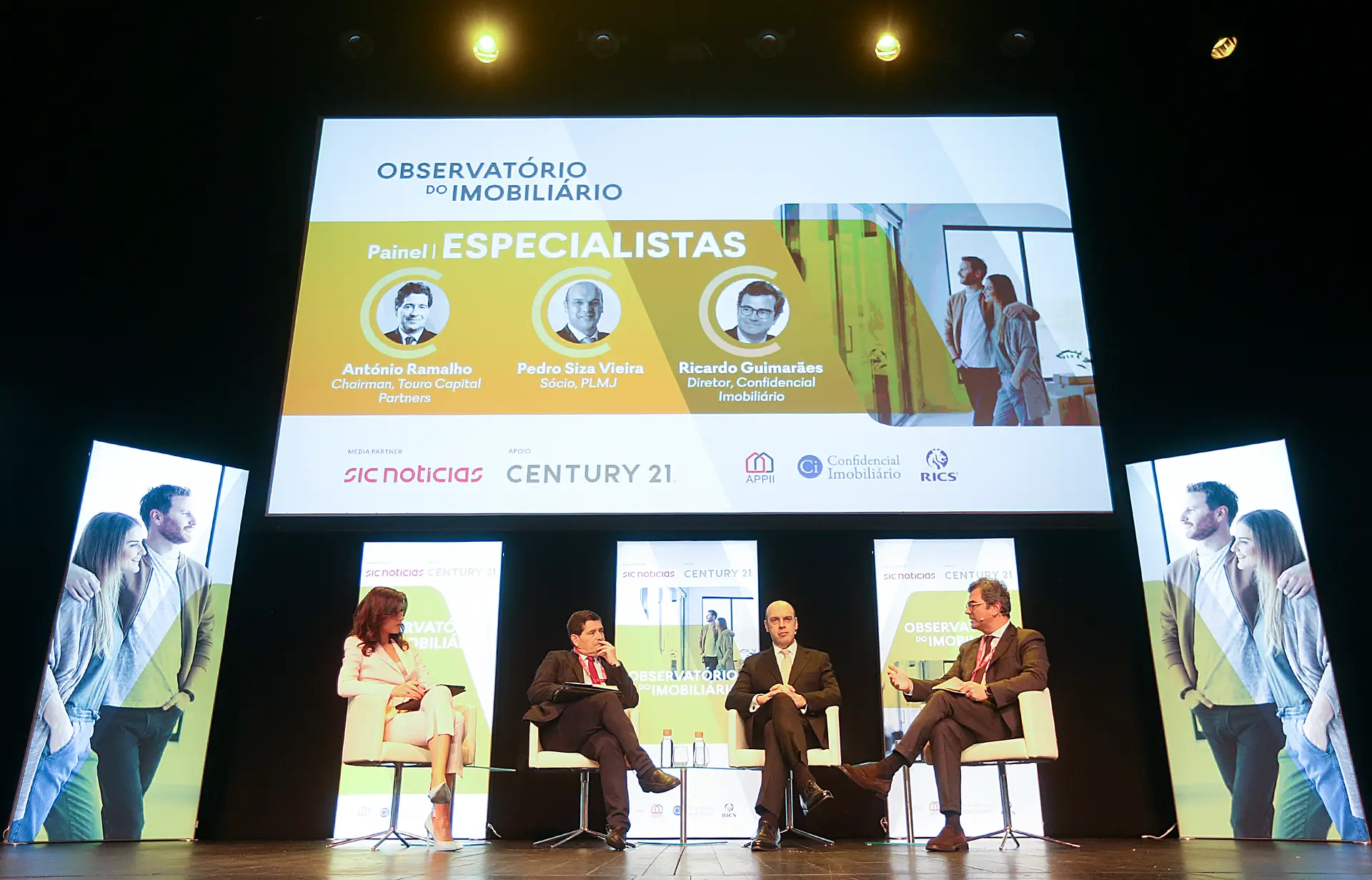 António Ramalho, Pedro Siza Vieira e Ricardo Guimarães estiveram no painel de especialistas do mercado