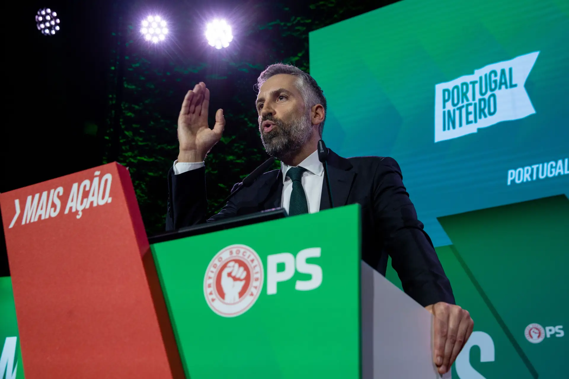 Pedro Nuno Santos faz a apresentação do programa eleitoral do Partido Socialista