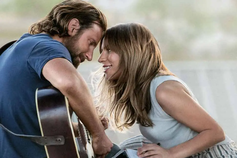 Bradley Cooper e Lady Gaga em "Assim Nasce Uma Estrela"