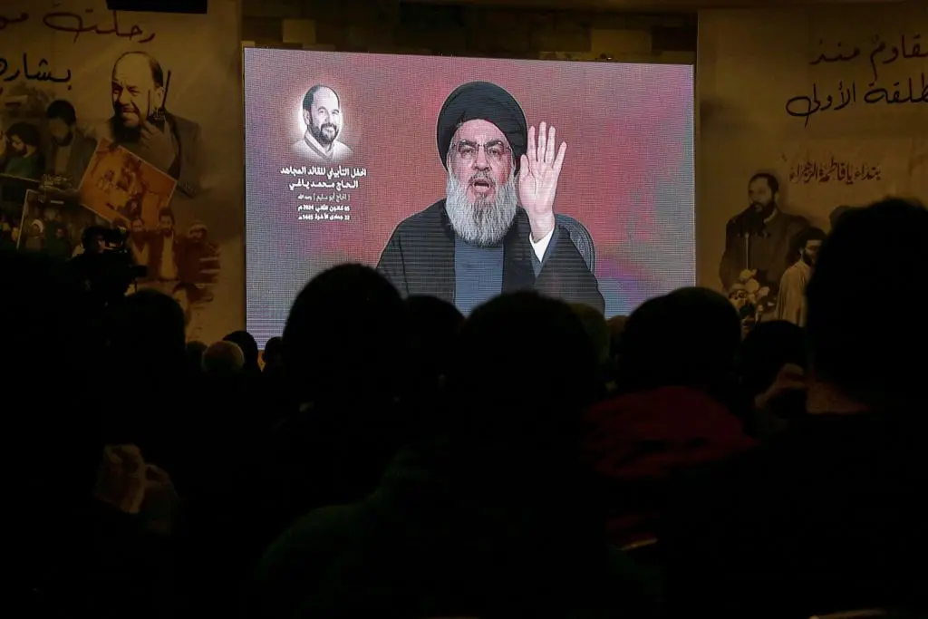 Hassan Nasrallah, secretário-geral do movimento xiita libanês Hezbollah