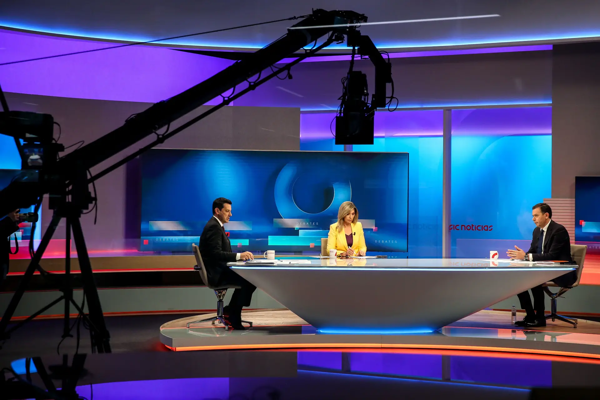 Legislativas 2024 - Debate entre Luis Montenegro (PSd) e Rui Rocha (IL).