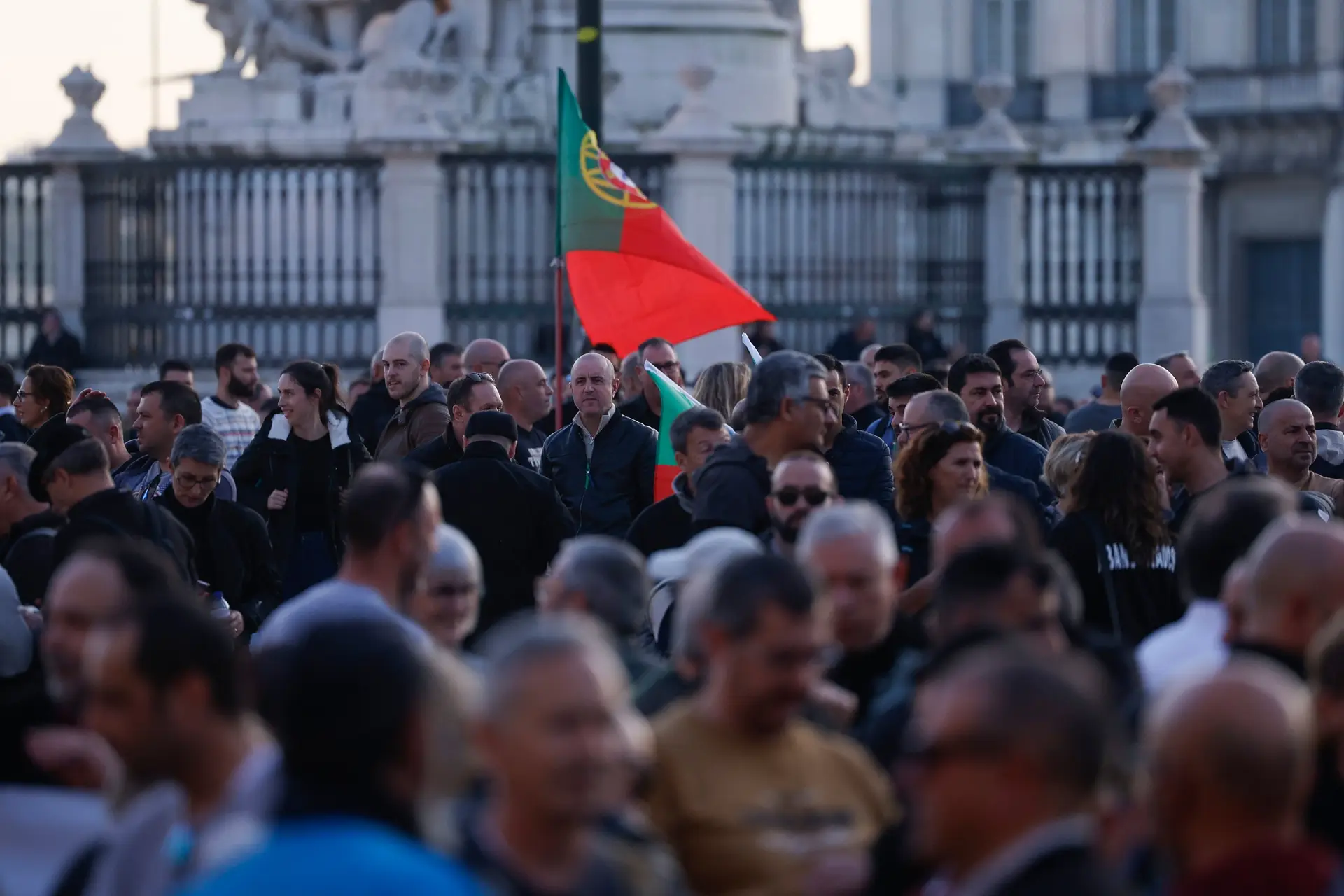 Polícias manifestam-se em Lisboa