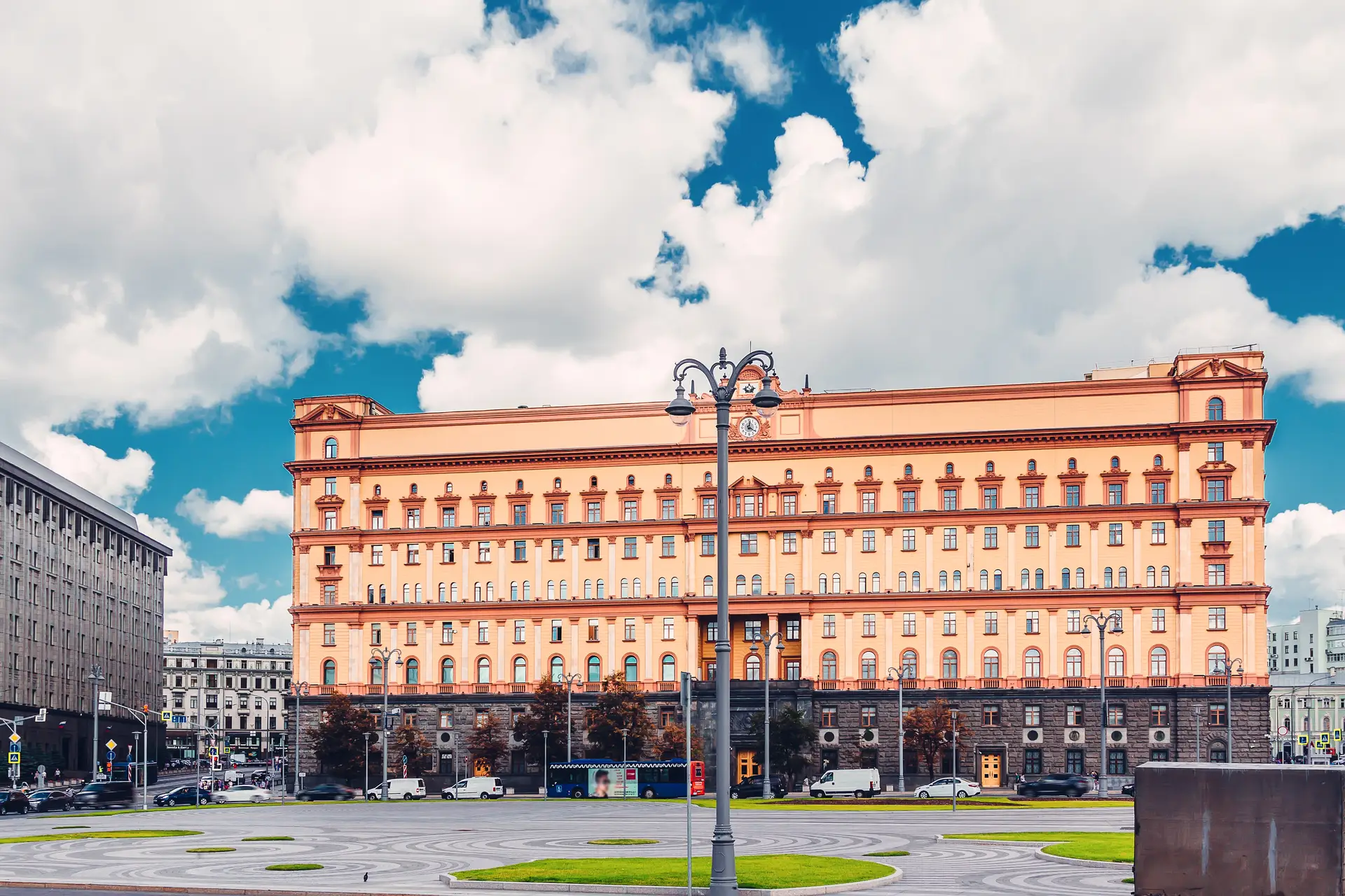 Sede da FSB, os serviços de segurança russos, em Moscovo